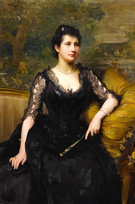 Mrs. Robert Borwick. Luke Fildes