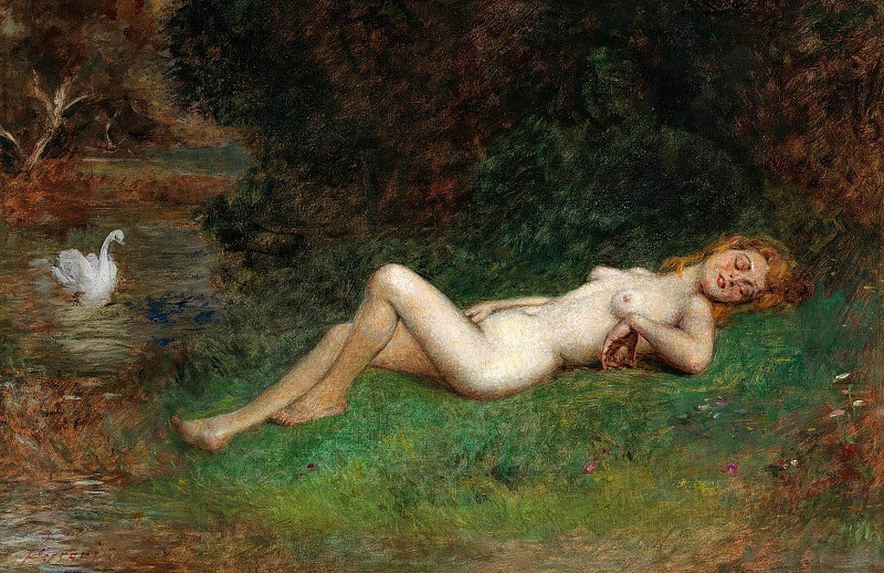 Леда и лебедь. Артур фон Феррарис