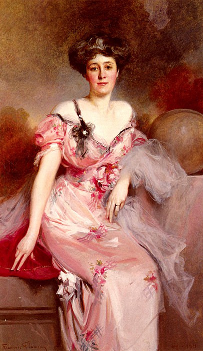 Portrait De Mme D. Francois Flameng