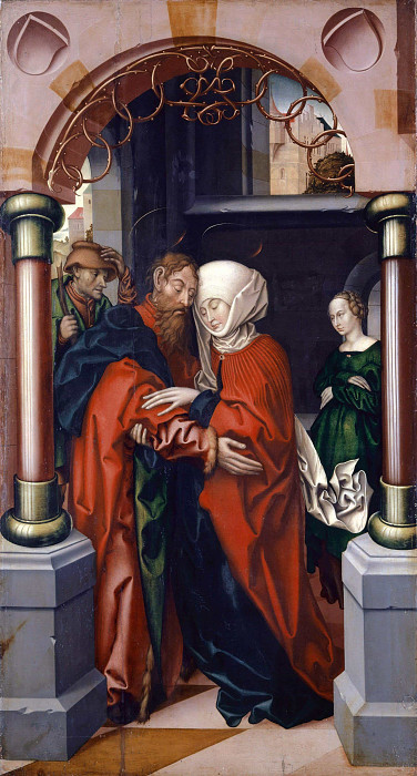 Joachim and Anne at the Golden Gate. Hans Fries