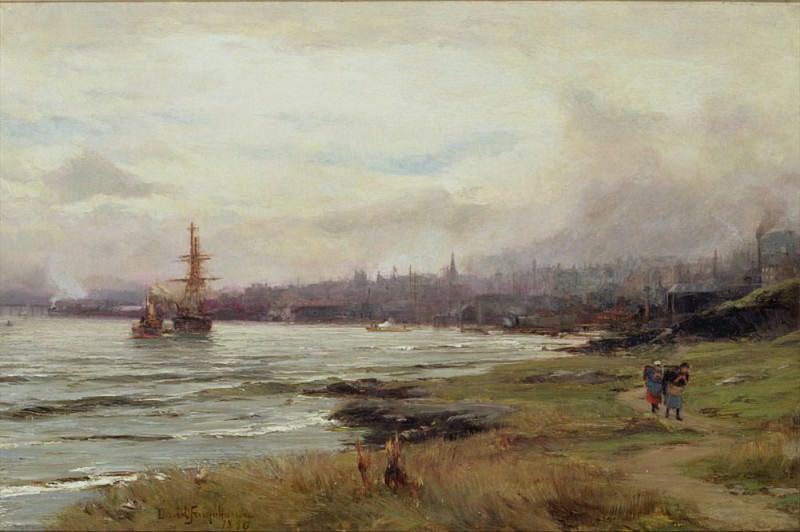 Dundee from the East. David Farquharson