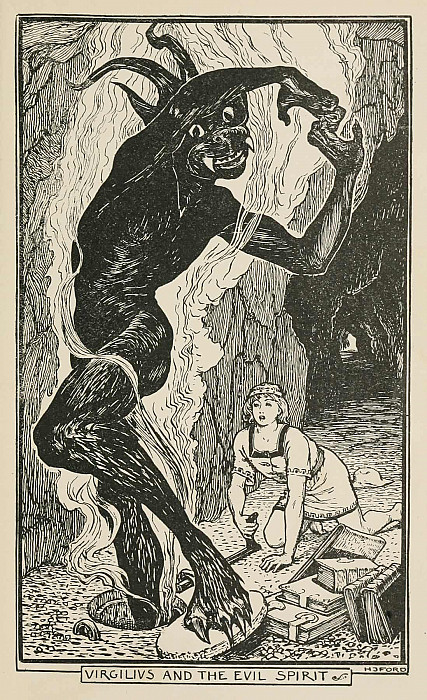 Virgilius and the Evii Spirit. Henry Justice Ford