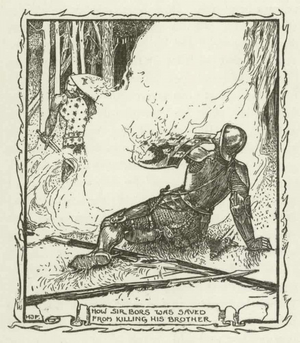 Как сэр Борс спасся от убийства своего брата. Генри Джастис Форд