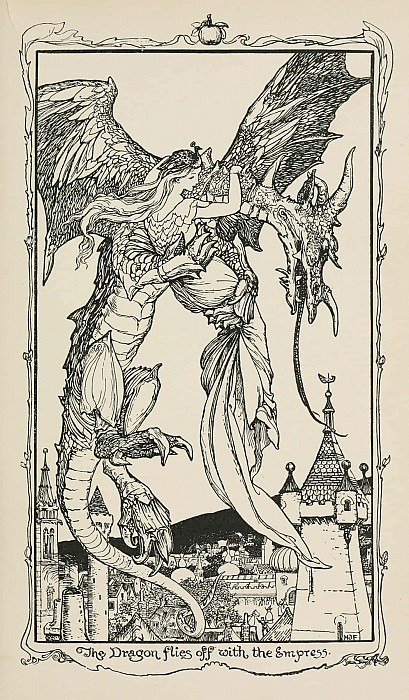 The Dragon flies off with the Empress. Henry Justice Ford