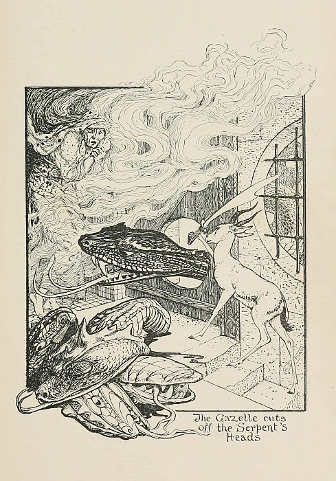 Газель отсекает головы Змеи. Генри Джастис Форд