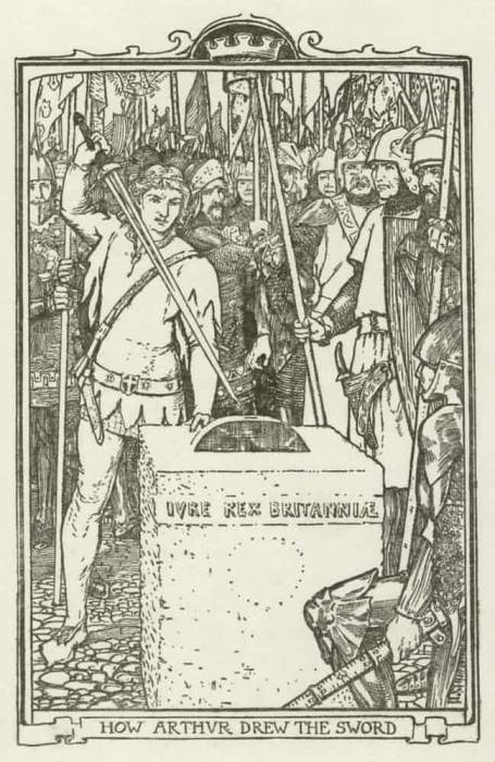 Как Артур вытащил меч. Генри Джастис Форд