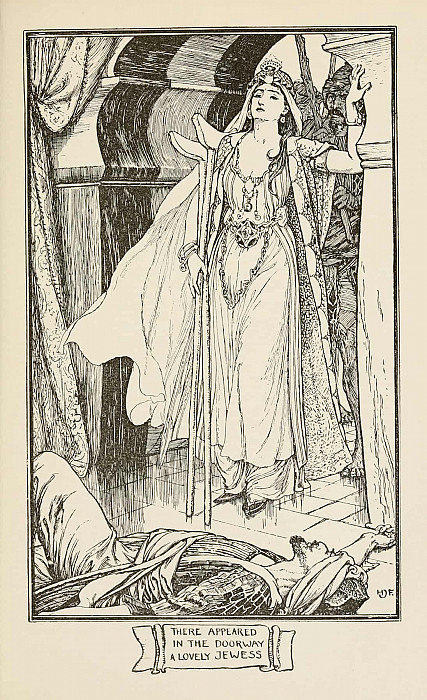 There appeared in the Doorway a lovely Jewess. Henry Justice Ford