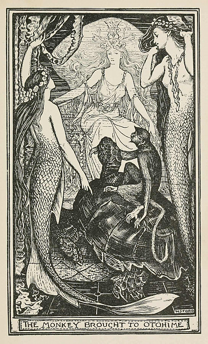 Обезьяна, привезённая в Отохимэ. Генри Джастис Форд