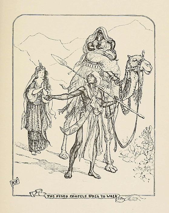 The Negro compels Udea to walk. Henry Justice Ford