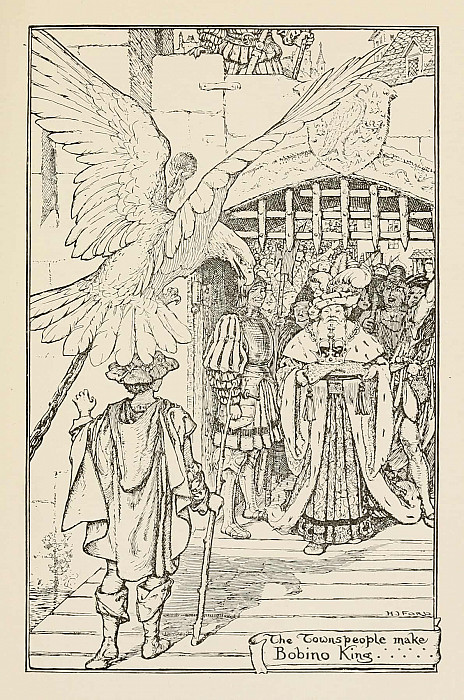 Горожане делают Бобино королём. Генри Джастис Форд