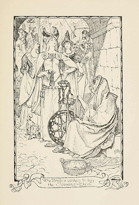 Невеста хочет купить прялку. Генри Джастис Форд