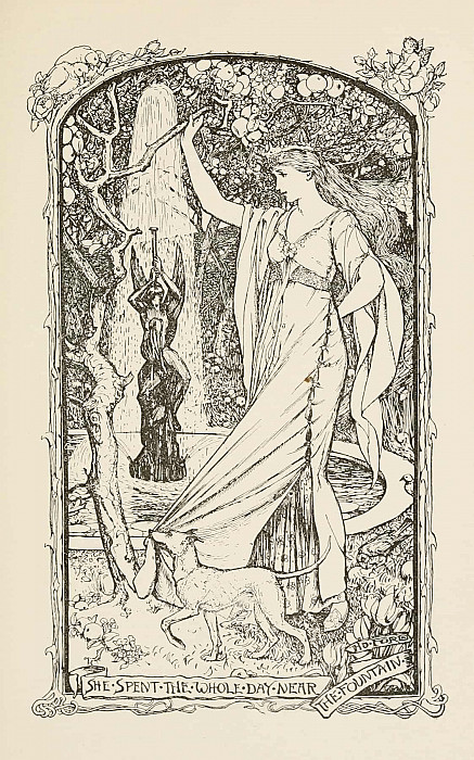 Она провела весь день возле Фонтана. Генри Джастис Форд