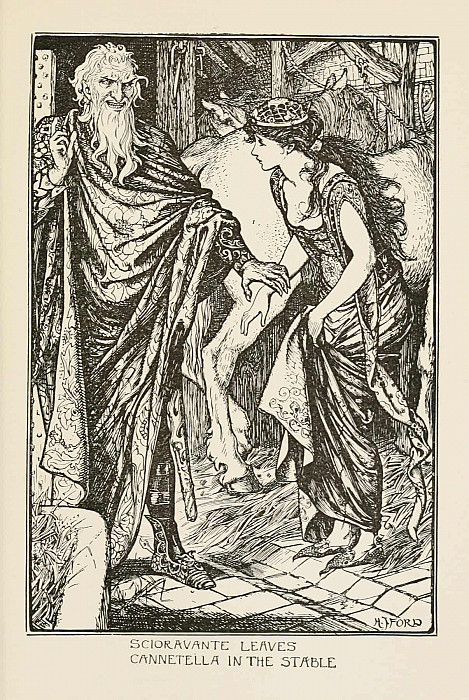 Скиораванте оставляет Каннетеллу в конюшне. Генри Джастис Форд