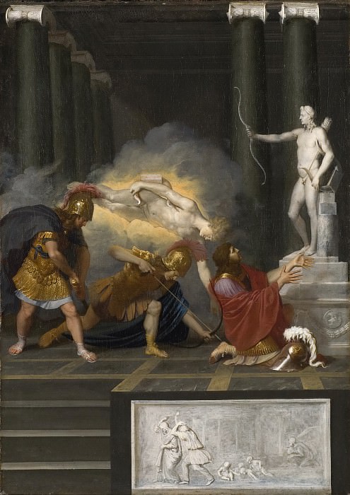 Achilles wounded in the Heel. Bertholet Flemalle