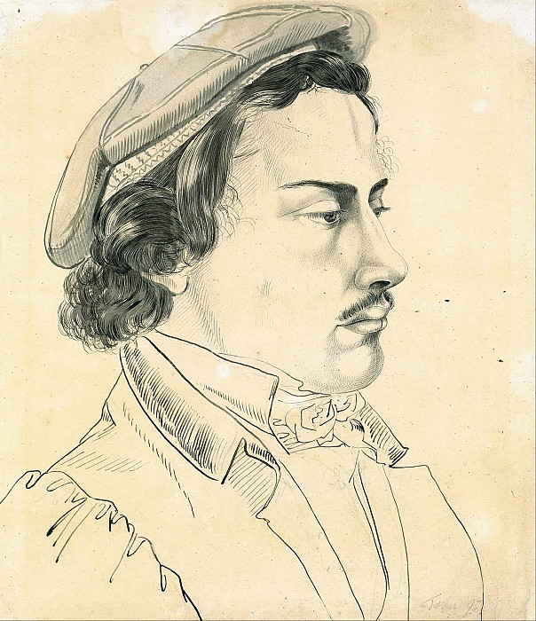 Portrait of a Student. Carl Philipp Fohr