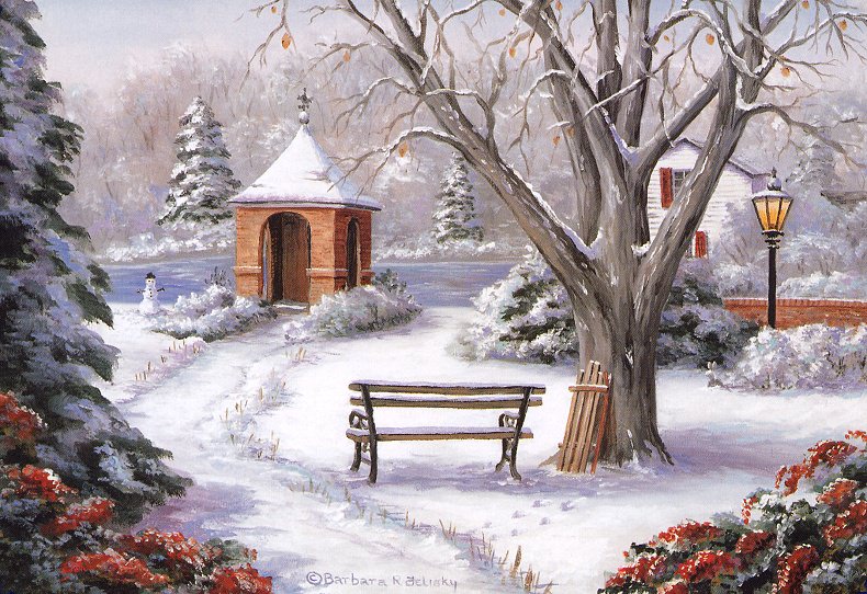 Winters Garden. Barbara Felisky