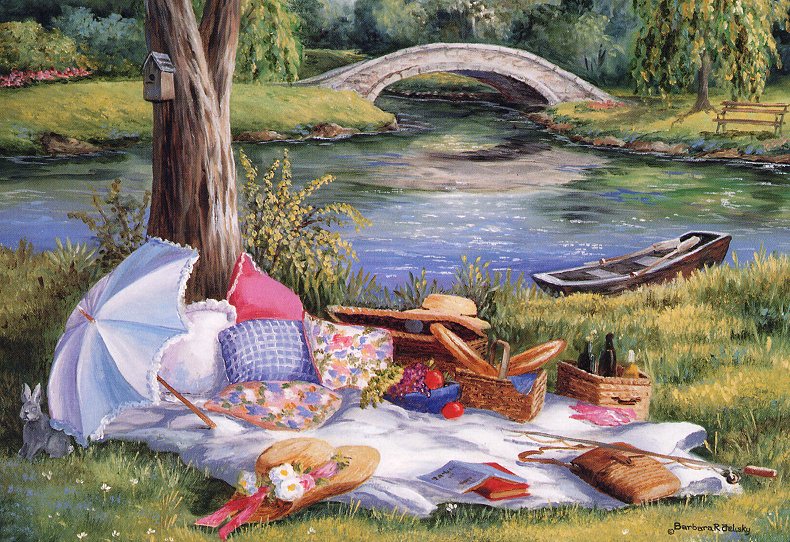 Пикник у моста. Барбара Фелиски