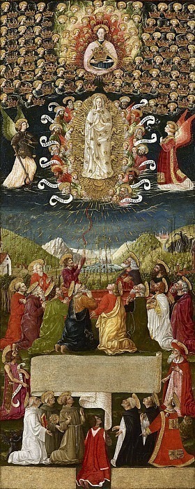 Assumption of the Virgin Mary. Stefano de Fedeli