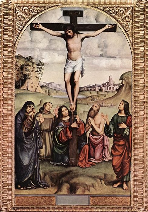 Crucifixion. Francia (Francesco Raibolini)