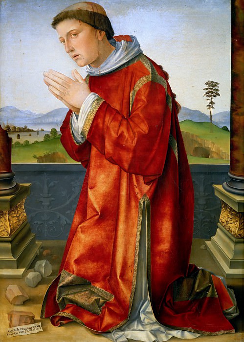 Saint Stephen. Francia (Francesco Raibolini)