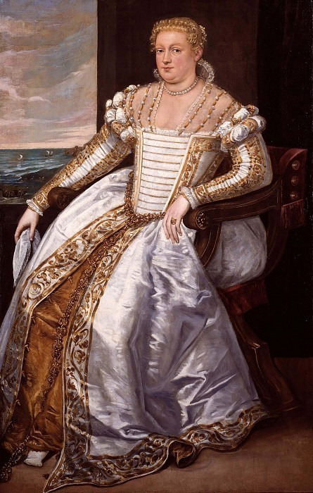 Portrait of a Lady. Giovanni Antonio Fasolo (Attributed)