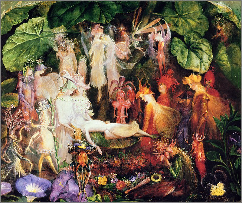 The Fairys Funeral. John Anster Fitzgerald