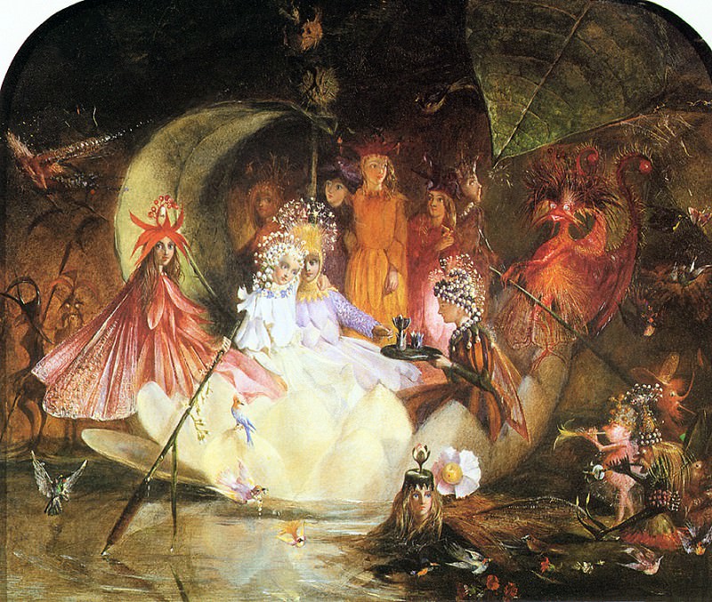 The Fairys Barque. John Anster Fitzgerald