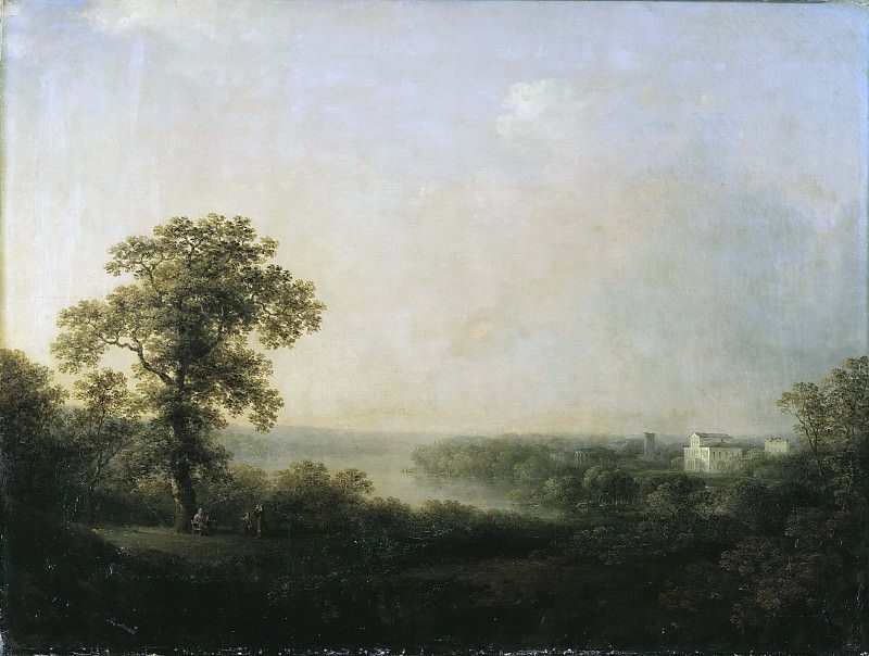 View of Haga. Carl Johan Fahlcrantz