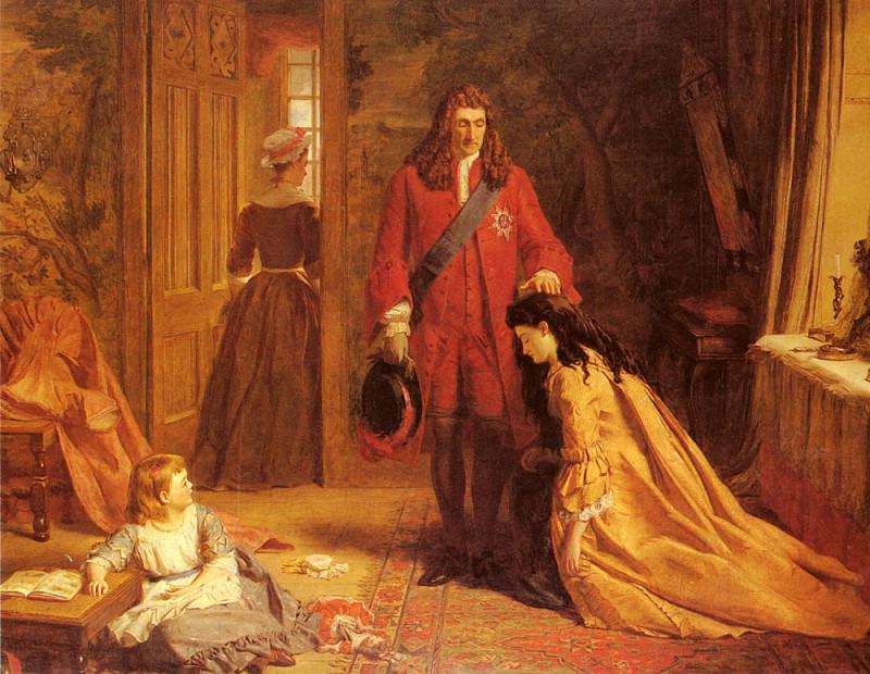 An Incident In The Life Of Mary Wortley Montague. William Powell Frith