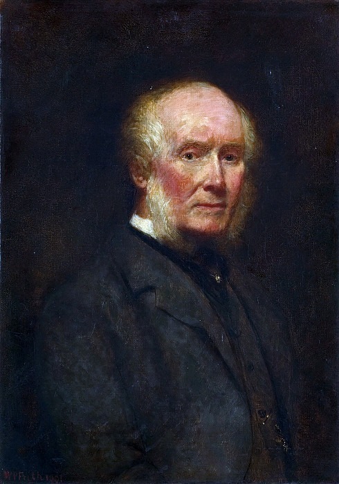 Self-Portrait at the Age of 83. William Powell Frith