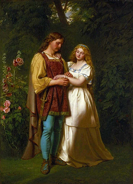 Rosalind and Orlando. John Faed