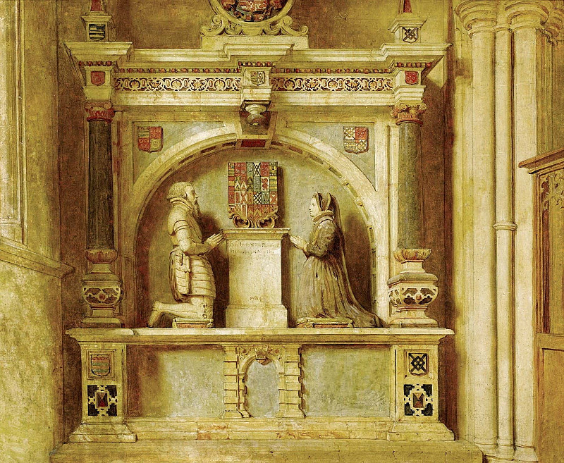The Hall, At Haddon Hall. John Faed