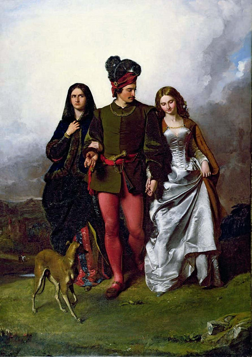The Cruel Sister. John Faed