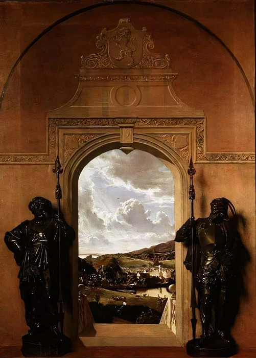 Gatehouse of Fleet, from the Artist’s House. John Faed