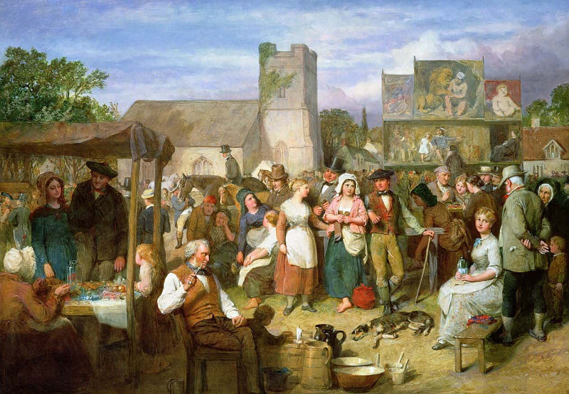 The Statute Fair. John Faed