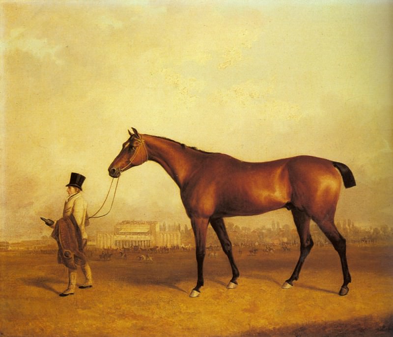 E Emilius Winner Of The 1832 Derby. John Ferneley