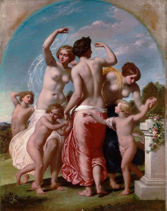 The Three Graces. William Edward Frost