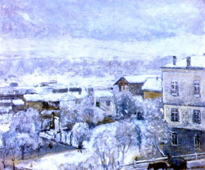 Зимний пейзаж, 1931. Фредерик Карл Фризеке