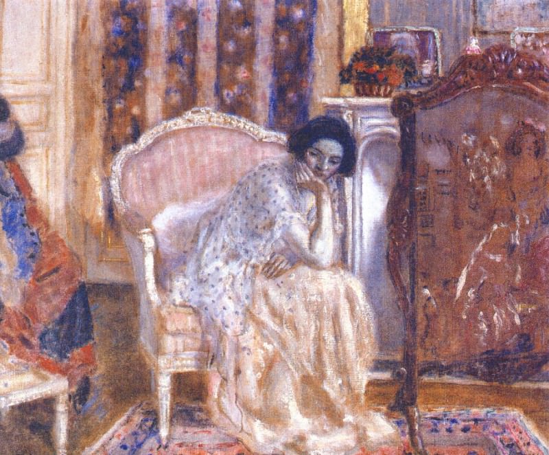 Женщина в будуаре, ок.1914. Фредерик Карл Фризеке