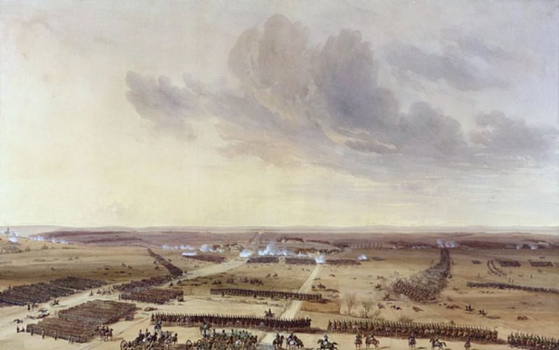 The Battle of Montmirail on the 11th February 1814. Jean Antoine Simeon Fort