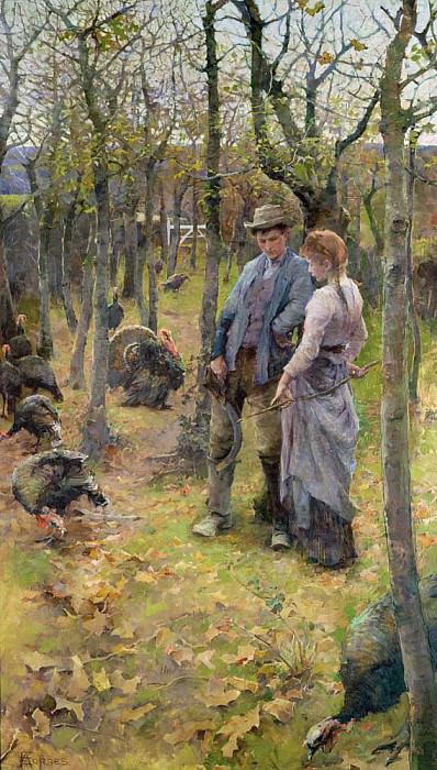 The Edge of the Woods. Elizabeth Adela Stanhope Forbes