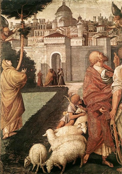The Annunciation To Joachim And Anna. Gaudenzio Ferrari