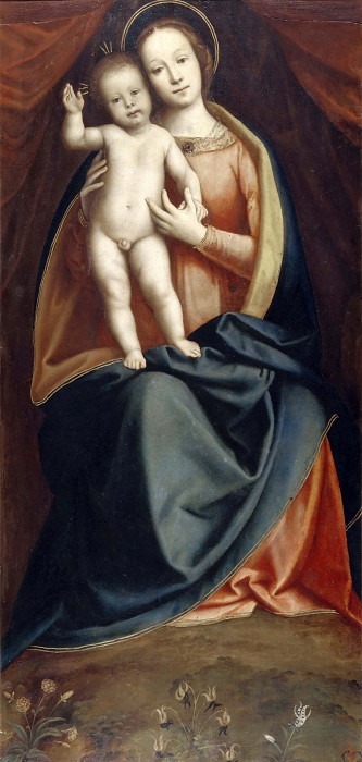 Мадонна с младенцем. Гауденцио Феррари