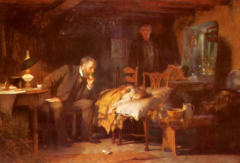The Doctor. Sir Samuel Luke Fildes