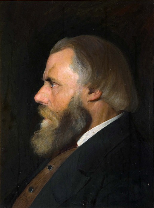Portrait Of The Artist’s Father. Walter Freeth
