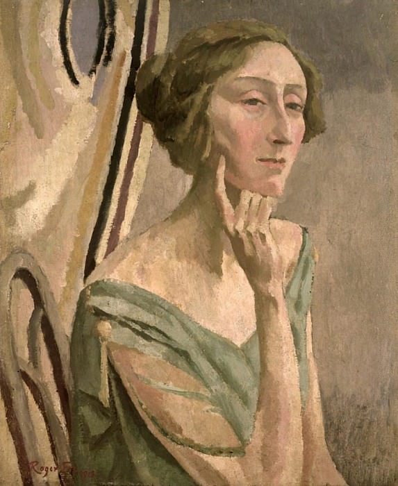 Portrait of Edith Sitwell (1887-1964). Roger Eliot Fry