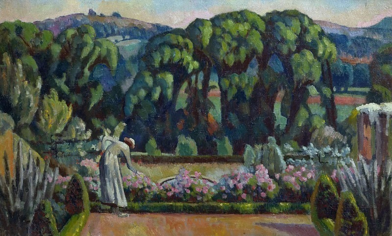 The Artist’s Garden at Durbins, Guildford. Roger Eliot Fry