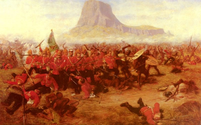 Fripp Charles edwin The Battle Of Isandhlwana. Charles Edwin Fripp