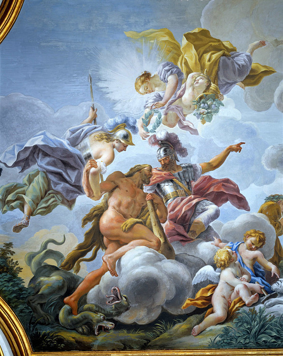 Apotheosis of Hercules. Antonio Domenico Gabbiani