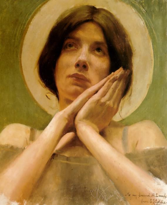 Жанна д Арк, Париж, 1896. Чарльз Фредерик Голди